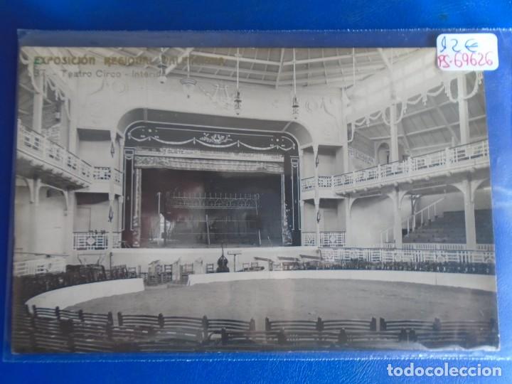 Postais: (PS-69626)POSTAL FOTOGRAFICA EXPOSICION REGIONAL VALENCIANA-TEATRO CIRCO.INTERIOR