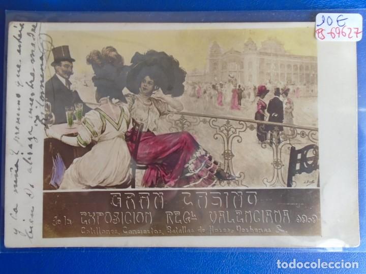 Postais: (PS-69627)POSTAL EXPOSICION REGIONAL VALENCIANA 1909-GRAN CASINO