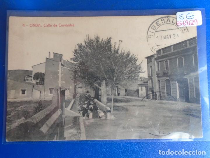 Postais: (PS-69629)POSTAL DE ONDA-CALLE DE CERVANTES.LAVANDERAS.FOTOTIPIA THOMAS