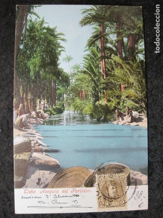 Postcards: ELCHE-ACEQUIA DEL PARTIDOR-POSTAL ANTIGUA-(94.412)