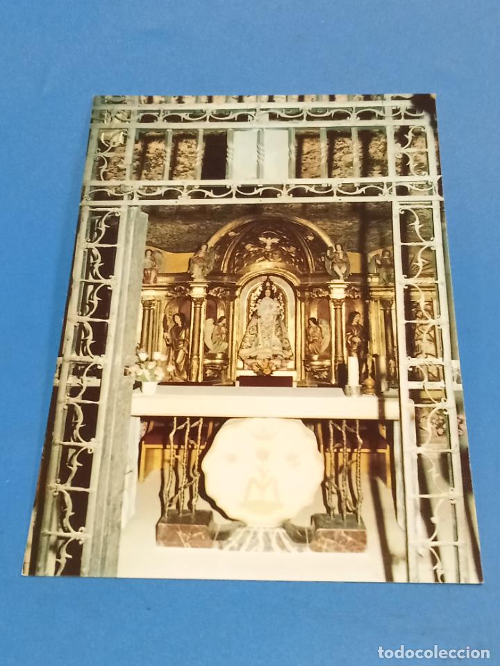 Postkarten: TARJETA POSTAL. SANTUARIO NTRA SE&Ntilde;ORA DE LA BALMA. ALTAR DE LA VIRGEN. ZORITA, CASTELL&Oacute;N