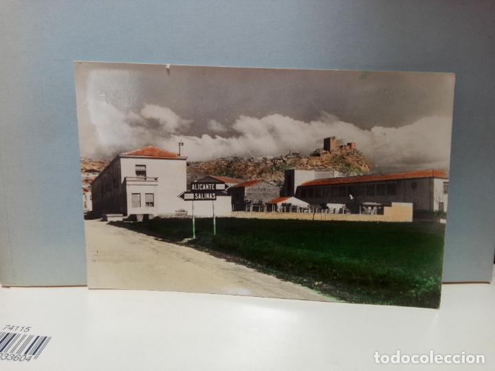 Postcards: Sax ( Alicante ) Grupo Glmo. Franco y Escuelas Nacionales , postal fotogr&aacute;fica sin circular.