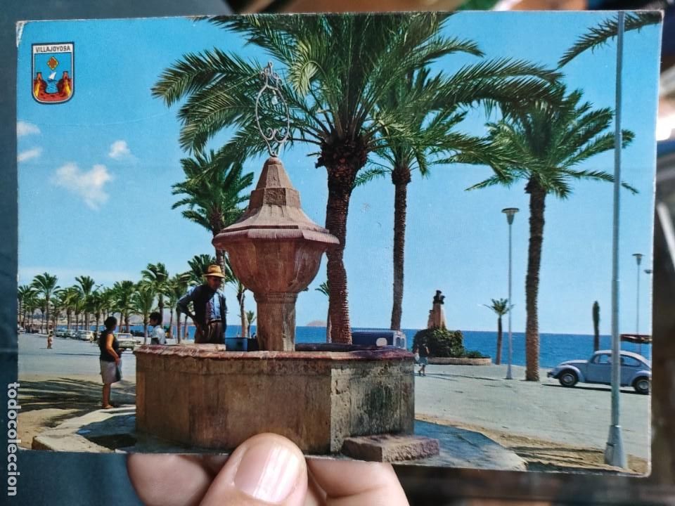 Postkarten: Postal VILLAJOYOSA Alicante Paseo del Doctor Esquerdo N 10 GALIANA Escrita y Sellada