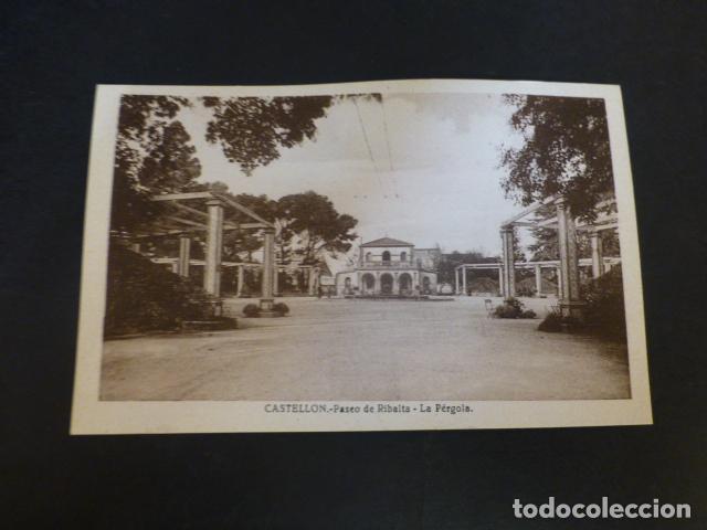 Postcards: CASTELLON PASEO DE RIBALTA LA PERGOLA