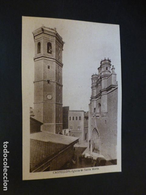 Postkarten: CASTELLON IGLESIA DE SANTA MARIA