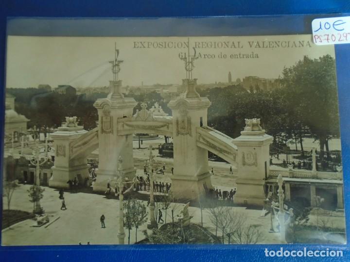 Postcards: (PS-70298)POSTAL FOTOGRAFICA EXPOSICION REGIONAL VALENCIANA-ARCO DE ENTRADA