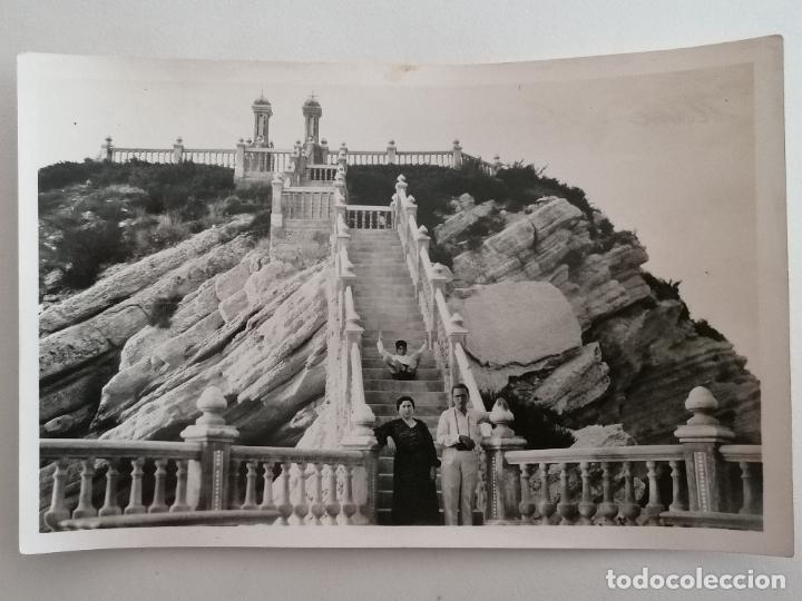 Postcards: ANTIGUA FOTOGRAFIA BENIDOR, ESCALERA MARE NOSTRUM, JULIO 1933