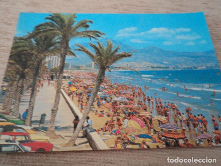 Postkarten: 589 alicante playa de san juan, circulada