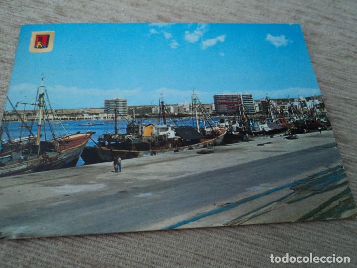 Postales: 28 santa pola, puerto, ed. subirats, circulada
