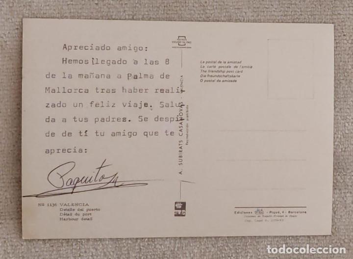 Postales: POSTAL DE VALENCIA. BARCO. - Foto 2