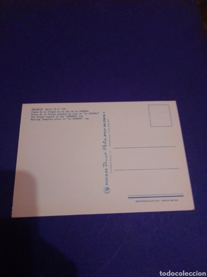 Postales: Postal Valencia - Foto 2