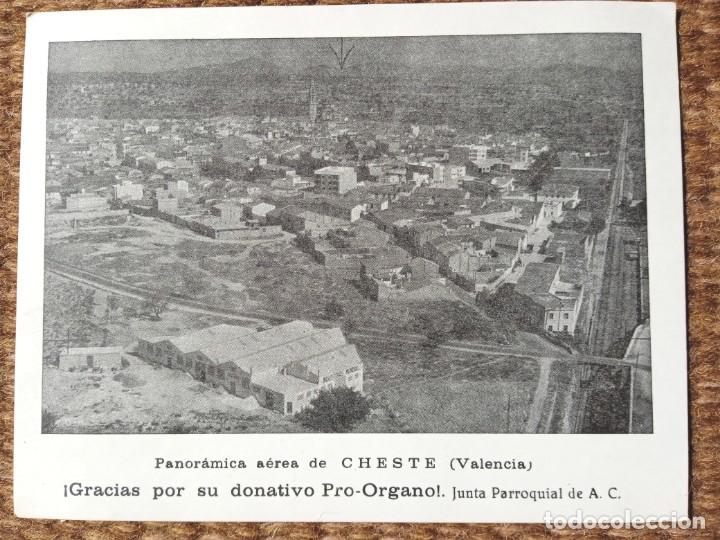 Postales: CHESTE - VALENCIA - Foto 1