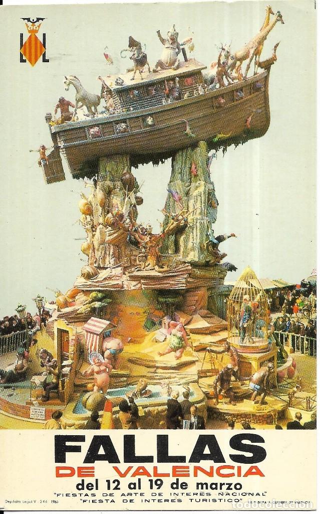 Postales: :::: LC343 - POSTAL - FALLAS DE VALENCIA - Foto 1