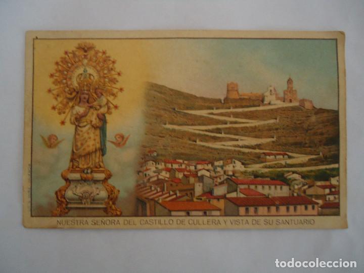 Postkarten: POSTAL ANTIGUA DE NUESTRA SE&Ntilde;ORA DEL CASTILLO DE CULLERAY VISTA DE SU SANTUARIO. -- PP 7