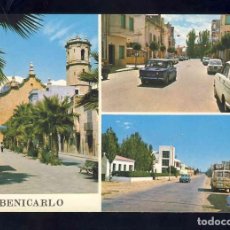 Postales: POSTAL DE BENICARLO: PASSEIG FERRERES BRETÓ (GRAFICAS HERRIA, F.CASTELL ARASA 1005). Lote 360591905