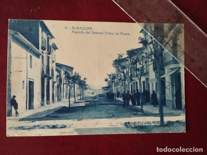 Postales: almazora castellon avenida del general primo de rivera - Foto 1