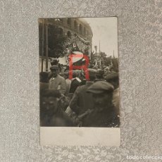 Postales: ANTIGUA POSTAL FOTOGRÁFICA, CARROZA, HOMENAJE A BLASCO IBÁÑEZ. VALENCIA 1921.. Lote 362632610
