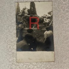 Postales: ANTIGUA POSTAL FOTOGRÁFICA, CARROZA, HOMENAJE A BLASCO IBÁÑEZ. VALENCIA. 1921. Lote 362633935