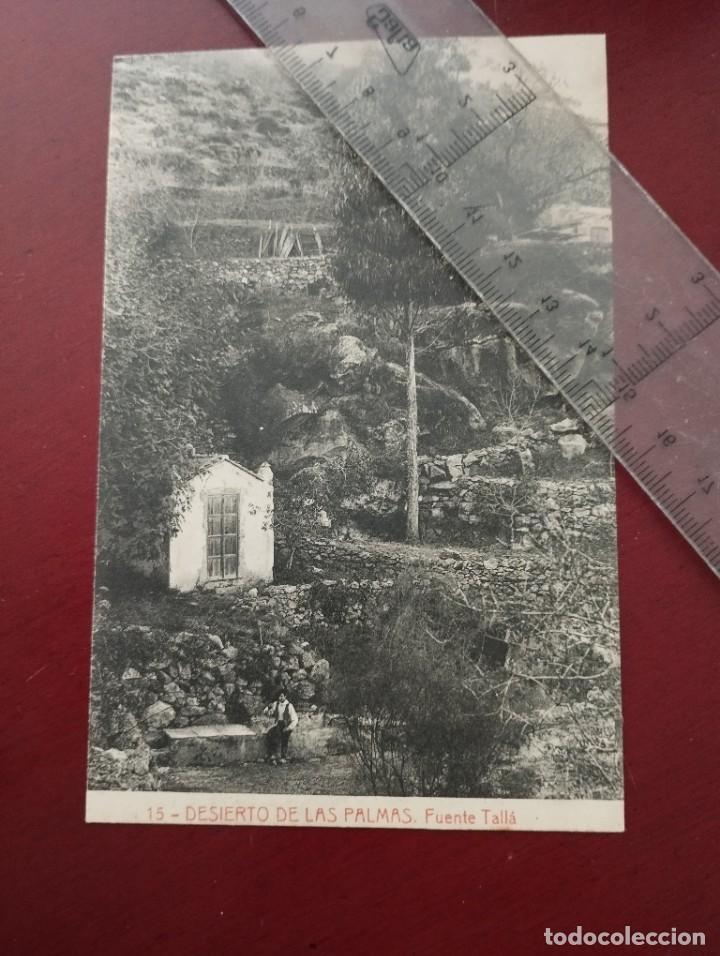 Postales: Desierto de las Palmas Benicasim Castell&oacute;n Fuente Tall&aacute;