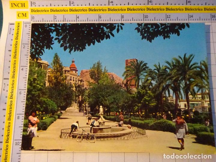 Cartes Postales: POSTAL DE ALICANTE A&Ntilde;O 1964. PARQUE DE CANALEJAS 5011 VALMAN. 297