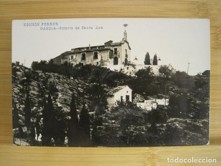 Postais: GANDIA-ERMITA DE SANTA ANA-FOTOGRAFICA ED FERRER-POSTAL ANTIGUA-(97.290)