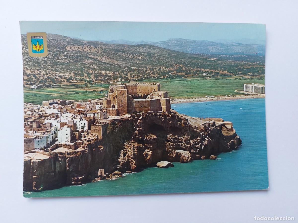Cartes Postales: POSTAL - PE&Ntilde;ISCOLA CASTELLON - CASTILLO Y PLAYA - ALDEA 29 - ESCRITA
