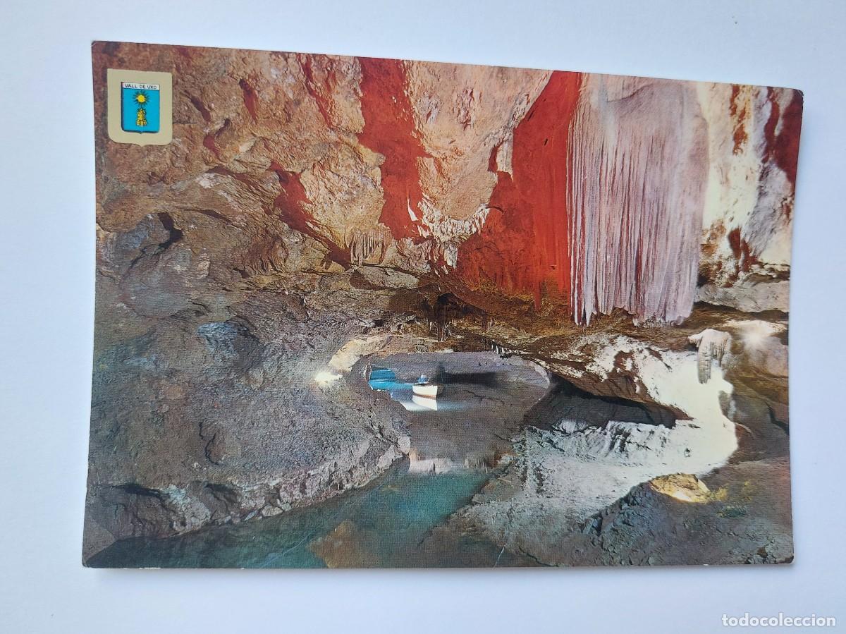 Postkarten: POSTAL - CASTELLON VALL DE UXO CASCADA LA MORENETA Y LAGO DIANA - ESCUDO DE ORO 12 - S/C