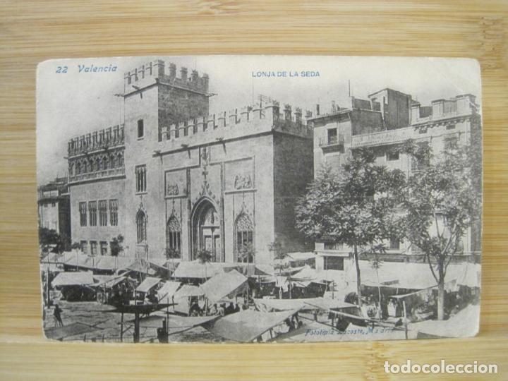 Postais: VALENCIA-LONJA DE LA SEDA-REVERSO SIN DIVIDIR-POSTAL ANTIGUA-(97.915)