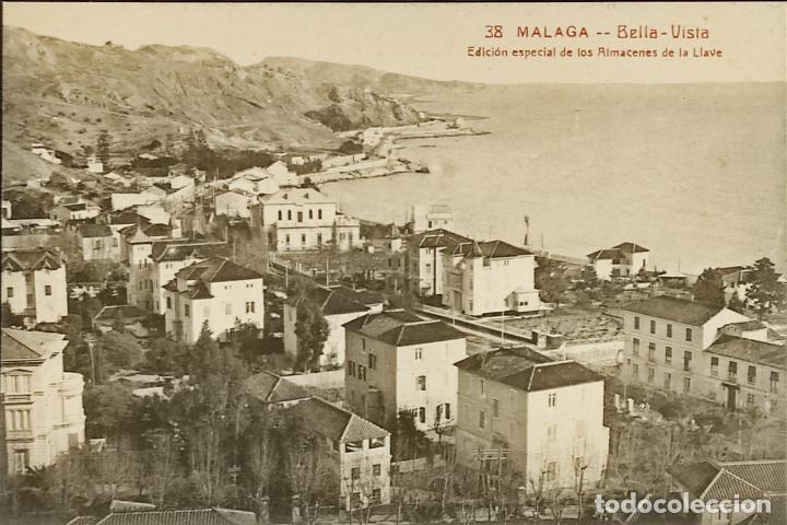 Postais: POSTAL - MALAGA - BELLA-VISTA - EDICION ESPECIAL ALMACENES LA LLAVE -