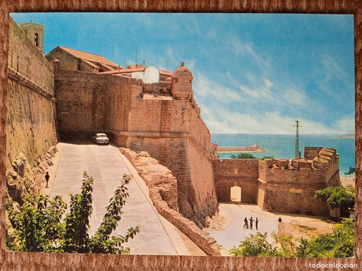 Postales: PE&Ntilde;ISCOLA - CASTELLON - MURALLAS DE FELIPE II - ED.: F. CASTELL ARASA