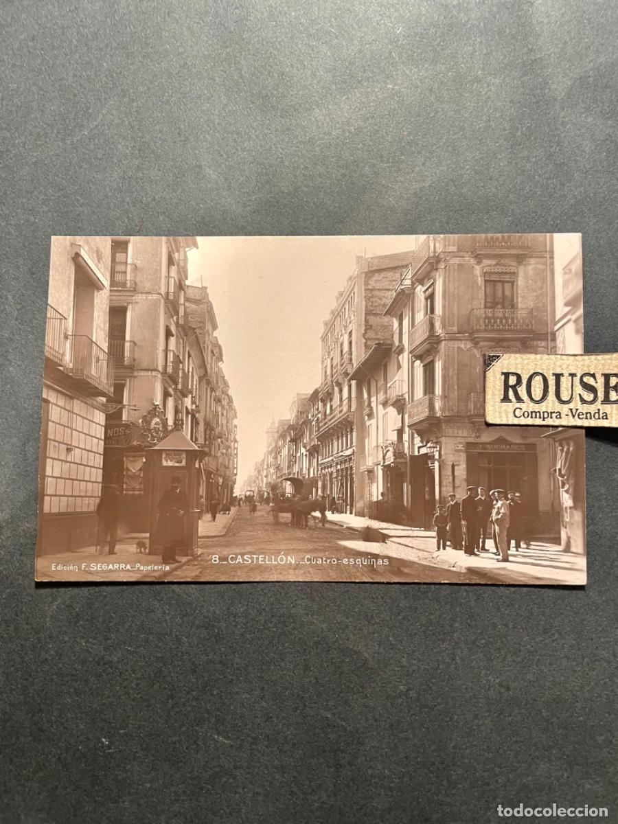 Postkarten: ANTIGUA POSTAL CASTELLON - N&ordm; 8 CUATRO ESQUINAS POSTAL FOTOGRAFICA , - EDC.