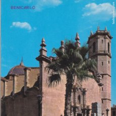 Postales: POSTAL DE BENICARLÓ - IGLESIA PARROQUIAL SAN BARTOLOMÉ - ESCRITA. Lote 375793504