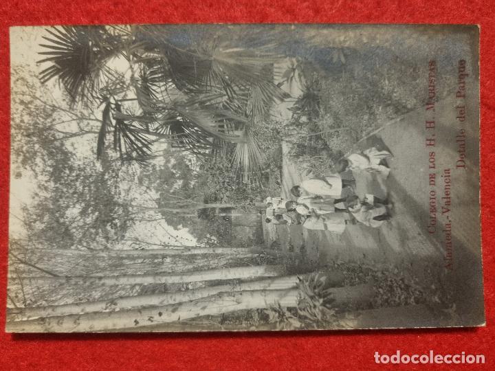 Postcards: POSTAL VALENCIA FOTOGRAFICA COLEGIO HERMANOS MARISTAS ALAMEDA EL PARQUE ORIGINAL P1223