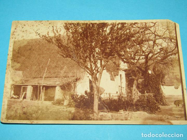 Postkarten: Antigua Postal Fotogr&aacute;fica de Barraca Valenciana de los A&ntilde;os 1920s.