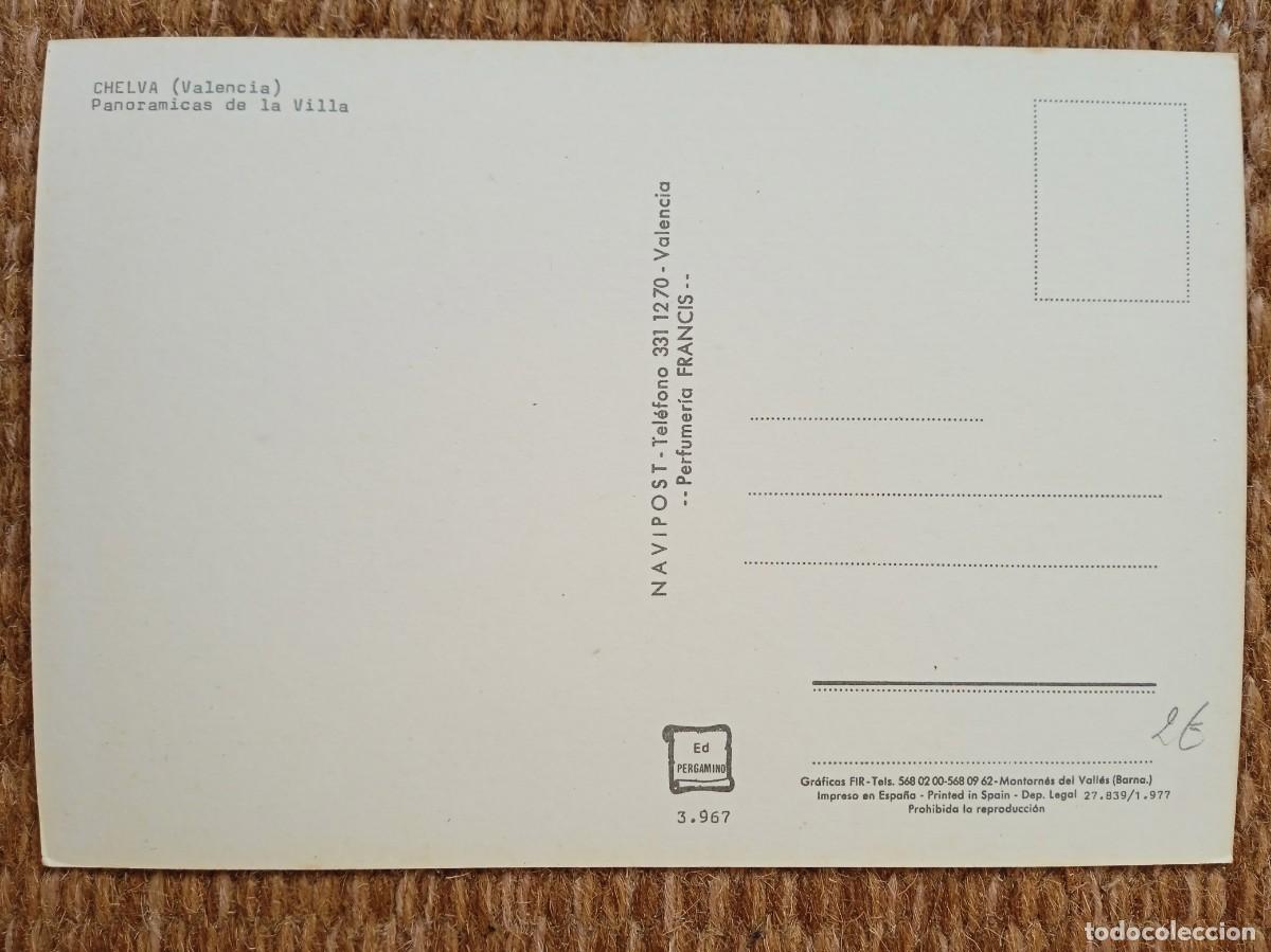 Postales: CHELVA - VALENCIA - Foto 2