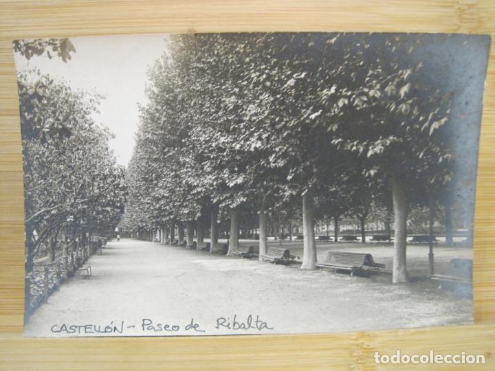 Cartoline: CASTELLON-PASEO DE RIBALTA-FOTOGRAFICA-POSTAL ANTIGUA-(99.321)