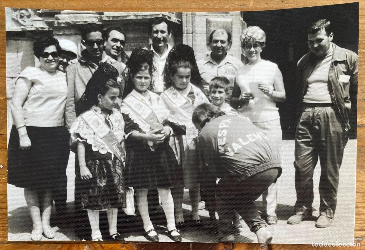 Postais: FOTOGRAFIA DE DAMAS DE HONOR DE VINAROZ, CASTELLON, A&Ntilde;O 1970, MIDE 10 X 7 CMS.