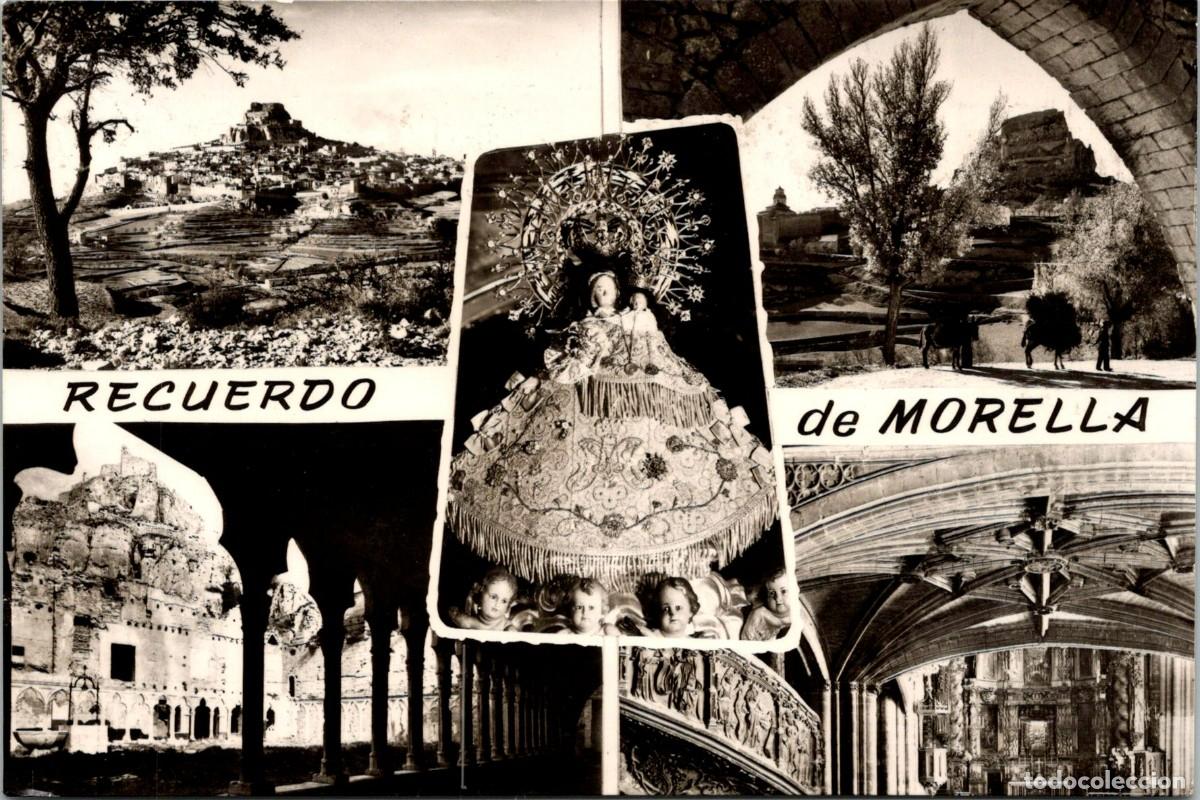 Postales: Recuerdo de Morella - MultiVistas - Ed. Comas Aldea n&ordm; 1018 - 150x99mm