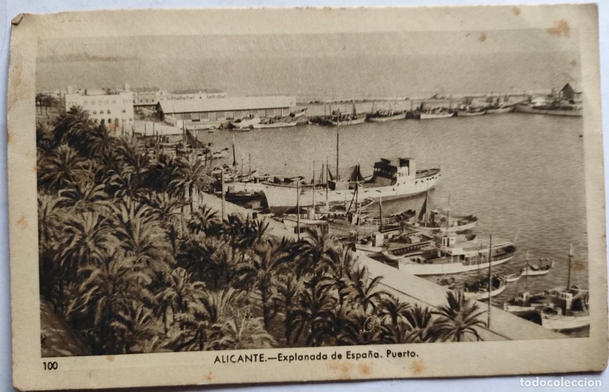 Postales: ALICANTE EXPLANADA - Foto 1