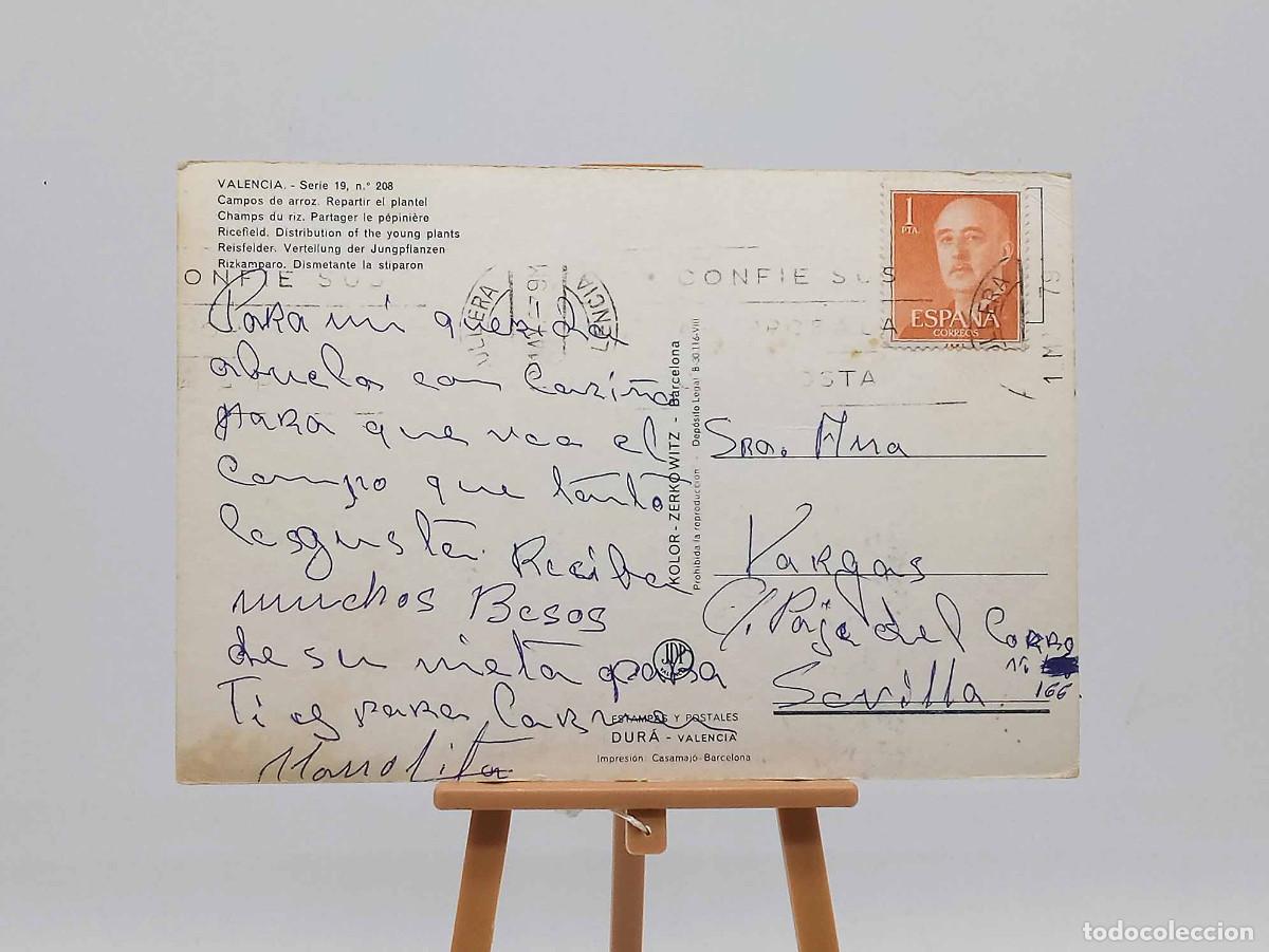 Postales: Postal 208 - Valencia - Foto 2