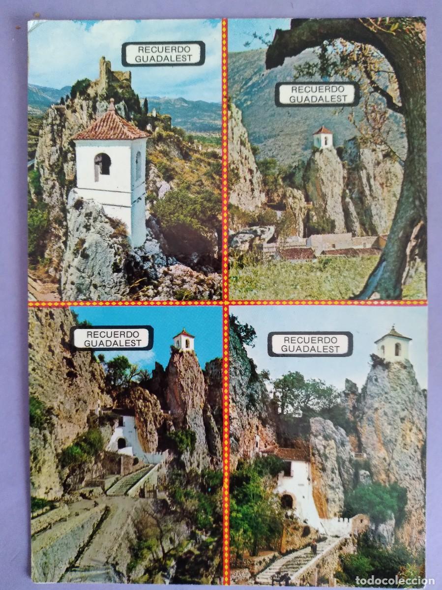 Postais: TARJETA POSTAL 29 CASTELL DE GUADALEST ALICANTE FOTO HERMANOS GALIANA NO ESCRITA SIN SELLO T53