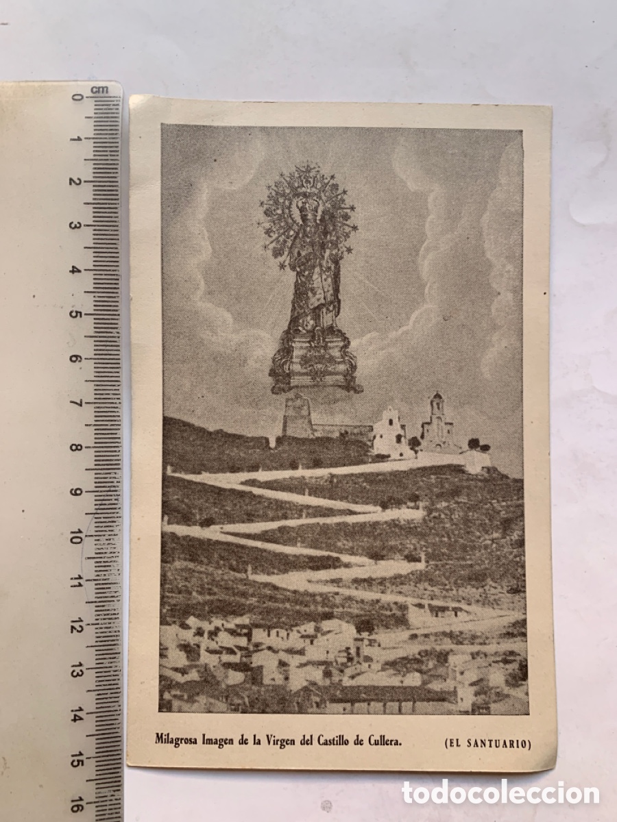 Postkarten: POSTAL. MILAGROSA IMAGEN DE LA VIRGEN DEL CASTILLO DE CULLERA. EL SANTUARIO. SEMANA GR&Aacute;FICA, S. A.