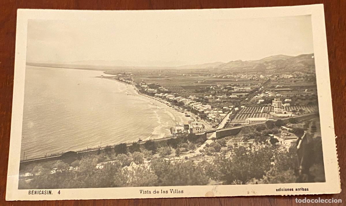 Postkarten: FOTO POSTAL DE BENICASIN, N.4, CASTELLON, VISTA DE LAS VILLAS, ED. ARRIBAS, CIRCULADA.