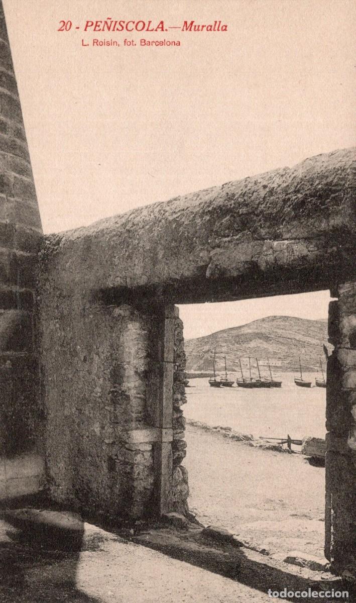 Postkarten: PE&Ntilde;&Iacute;SCOLA. 20 MURALLA. ROISIN