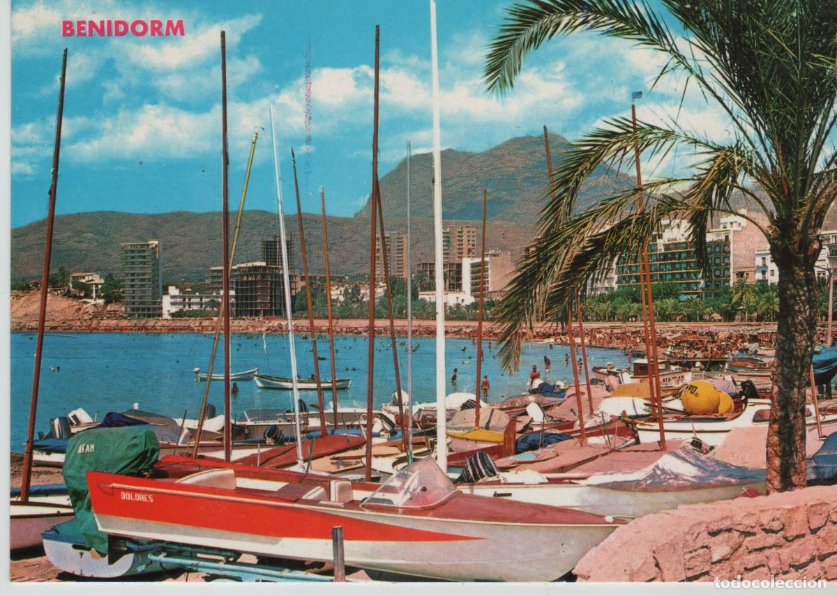 Postkarten: POSTAL PUERTO DE BENIDORM-ALICANTE