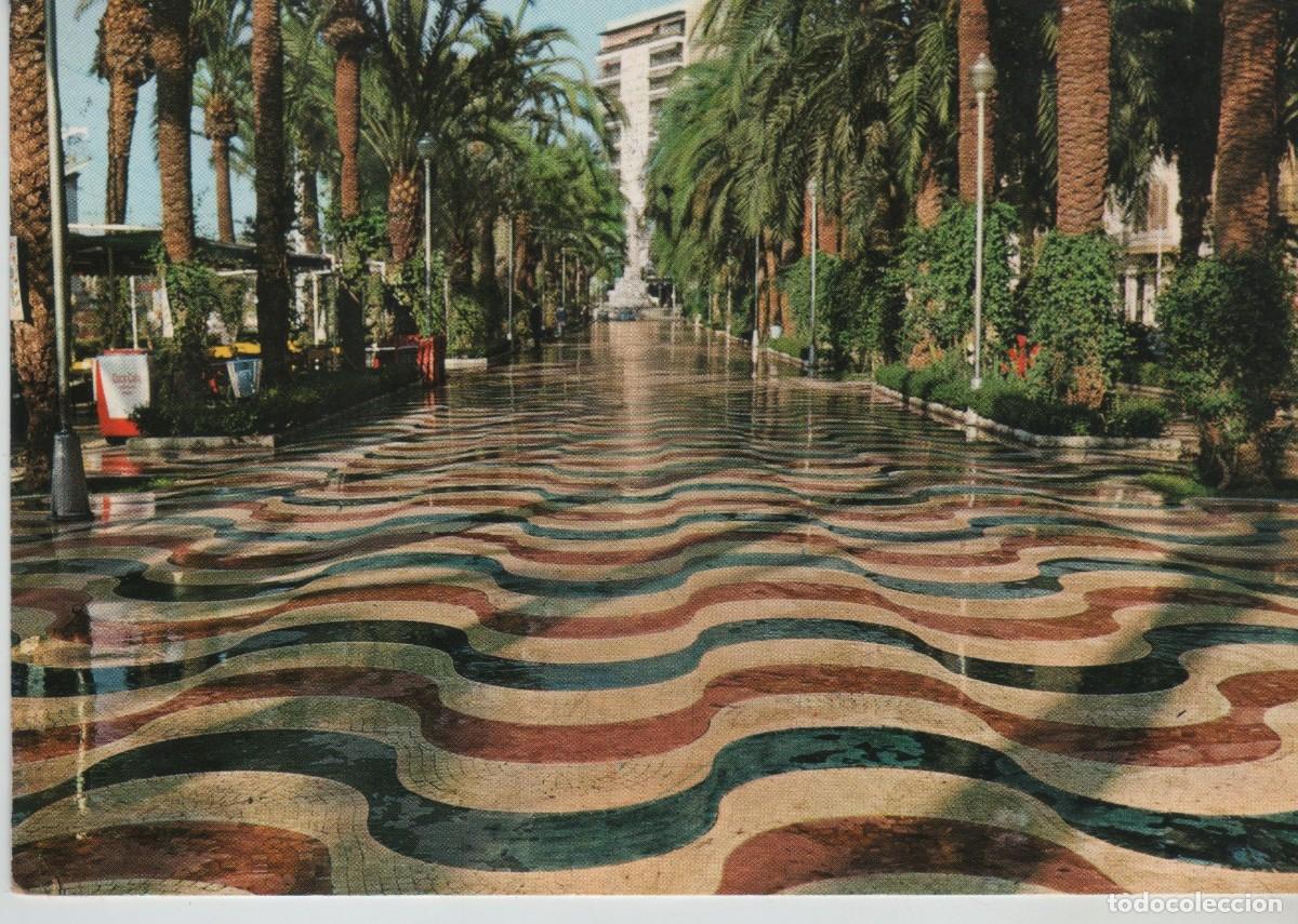 Postkarten: POSTAL ESPLANADA DE ESPA&Ntilde;A-ALICANTE
