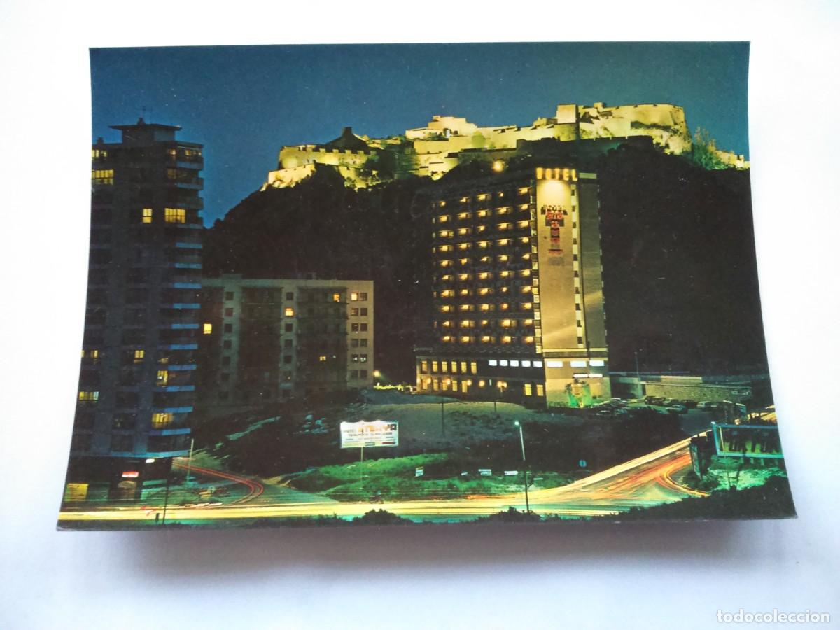 Cartoline: POSTAL -- ALICANTE -- VISTA NOCTURNA -- ESCRITA --