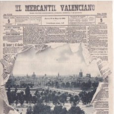Postales: VALENCIA - DIARIO EL MERCANTIL VALENCIANO - HAUSER Y MENET - MADRID. Lote 401603079