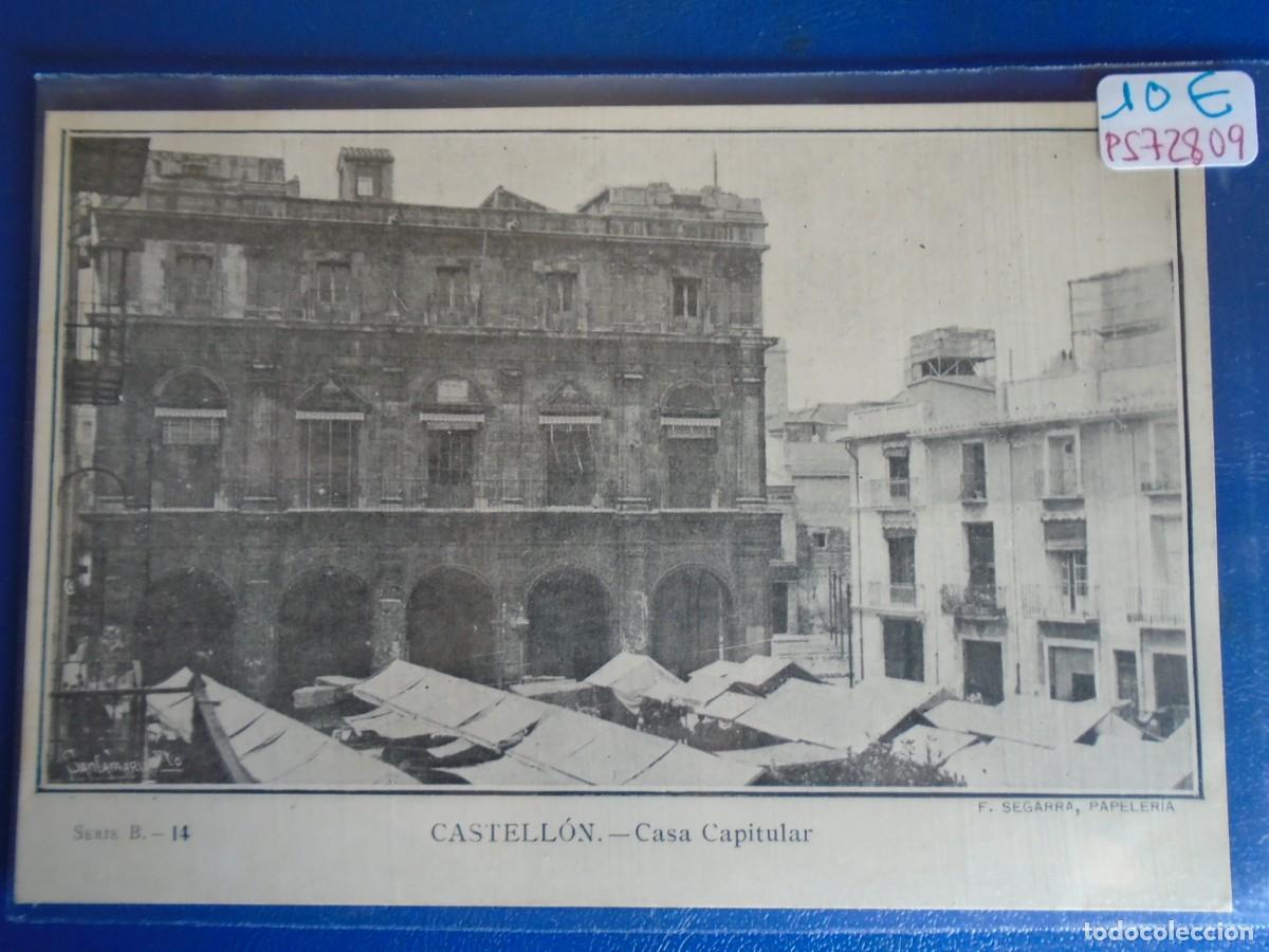 Cartoline: (PS-72809)POSTAL DE CASTELLON-CASA CAPITULAR.F.SEGARRA