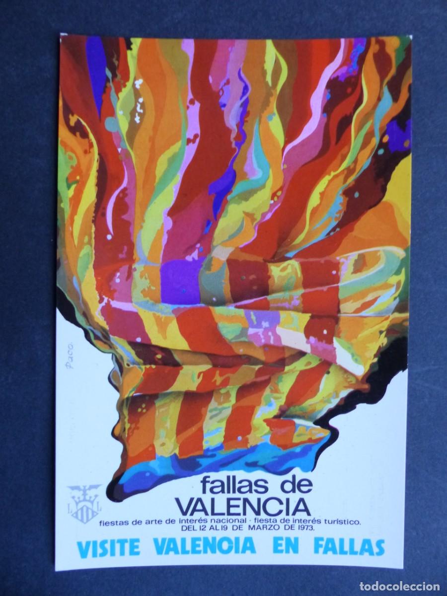 Postales: VALENCIA, FALLAS - A&Ntilde;O 1973 - Foto 1